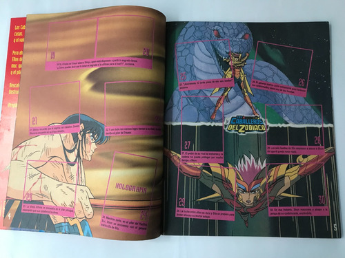 Álbum Caballeros Del Zodiaco 3 - Editorial Navarrete