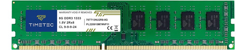 Timetec 8gb Ddr3 1333mhz Pc3-10600 Non-ecc Unbuffered 1.5...