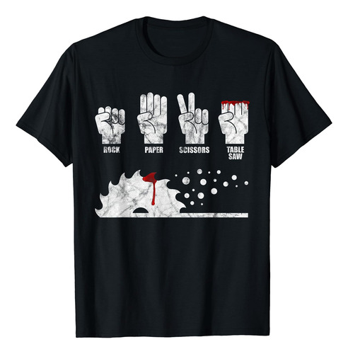 Playera De Carpintero Para Carpintería, Tijeras, Papel, Pie