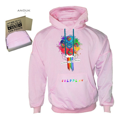 Imagen 6 de 10 de Buzo Hoodie Personalizado Saco Coldplay Estampado Unisex R2