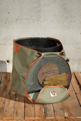 Fogonero Exterior, Trasportable. + Funda + Guantes Ahora12