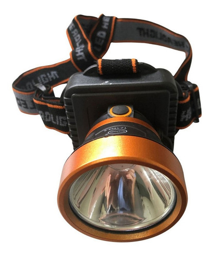 Lanterna De Cabeça Led Recarregável Bivolt Tj-1598-6