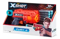 Comprar Pistola Revolver Lanza Dardos Zuru X-shot Excel Fury 4