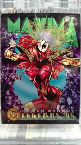 Dc Cómics Máxima Trading Card Power Chrome 1995 Nueva