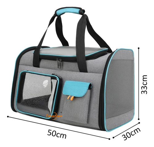 Bolso Transportador Para Mascota Viaje Mochila Transpirable Eshopangie