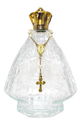 Imagem 5 de 5 de 10 Frascos Nossa Senhora Aparecida Santinha 120ml + Terço