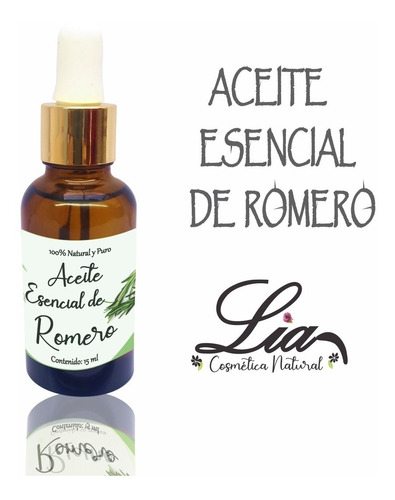 Aceite Esencial De Romero, 100% Puro, Envío A Todo El Perú