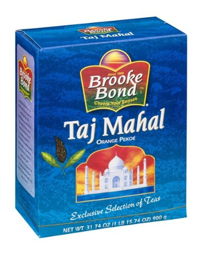 Brooke Bond Taj Mahal Orange Pekoe Té 31.74 Oz