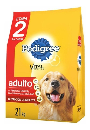 Pedigree Adulto Carne, Pollo Y Cereales 21kg Con Regalo