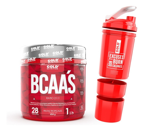 Bcaas Aminoácidos 28 Serv Gratis - Unidad a $123100