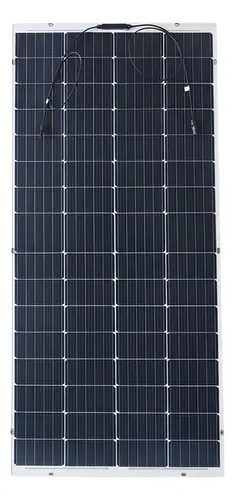 Placa Solar 250w Flexível Painel Monocristalino Era Solar Cor Preto Voltagem De Circuito Aberto 46v Voltagem Máxima Do Sistema 600v