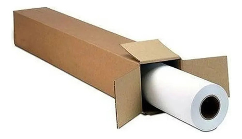 Papel Fotográfico Plotter Matte Fosco 108g Bobina 914mmx50m Cor Branco