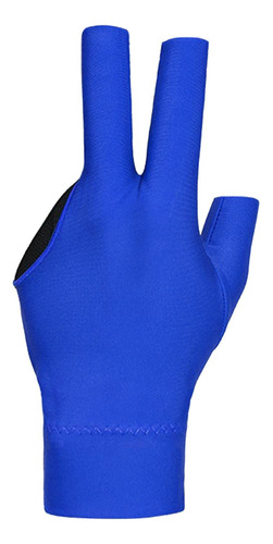 Guante De Billar De Tres Dedos, Guantes De Billar, Azul