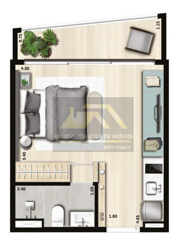 Imagem 7 de 29 de Apartamento De 1 Dormitório E Sem Vaga - Smart Houses Jardins - Arvo Reboucas - 111