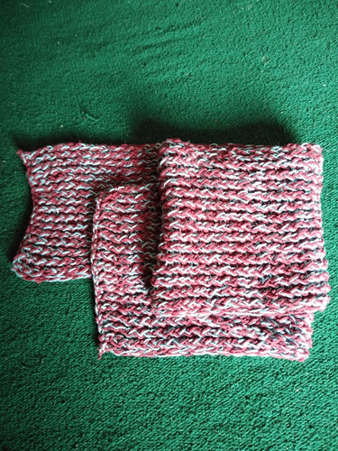 Bufanda Bicolor Estambre 17x92cm (Usado)