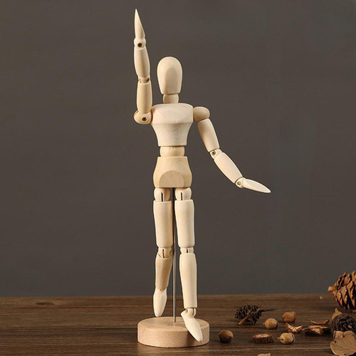 4 Maniquí De Madera Para Artistas Maniquí Masculino De M
