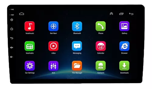 Radio Android 9 Pantalla 10 Pulgadas Wifi Gps 1 Din + Cámara