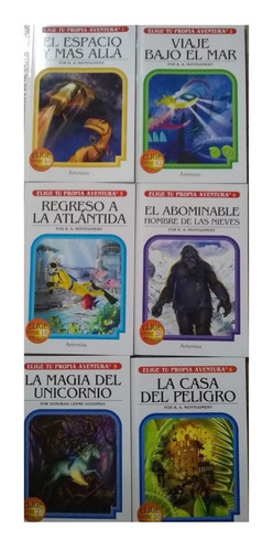 Pack 6 Libros Elige Tu Propia Aventura - Medidas 14cm X 22cm