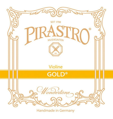 Pirastro Gold Cuerda Mi (e) Para Violin Tension Media
