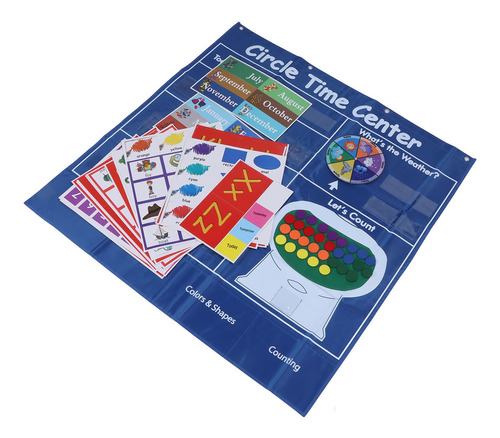 Juego De Calendario Con Gráficos, Letras Educativas, Palabra