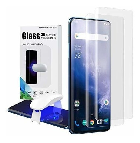 Oneplus 7 Pro Protector De Pantalla De Vidrio Templado Escan