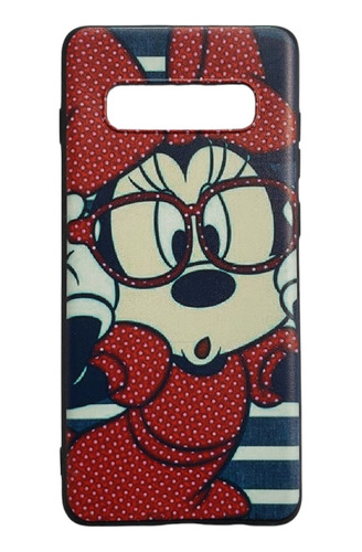 Carcasa Compatible Con Samsung S10 Plus, Diseño Minnie