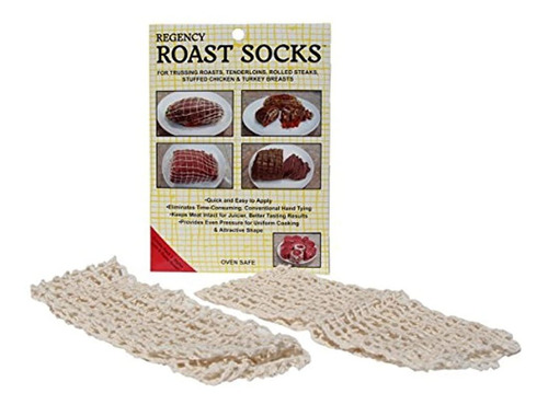 Regency Wraps Roast Socks Para Forming Meat 2 Pack Natural