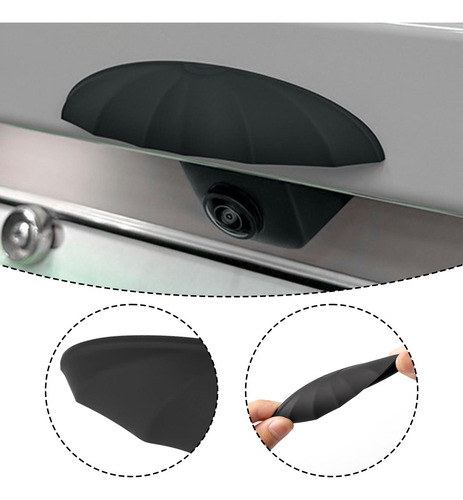 Cubierta De Silicona Para Cámara De Visión Trasera, Negro