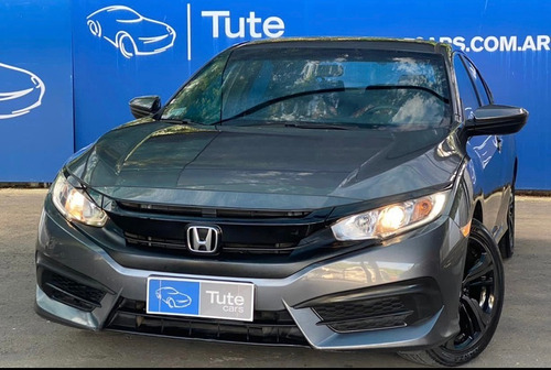 Honda Civic 2.0 Ex-l 2017 Gris - Tute Cars