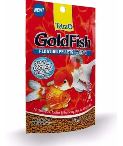 Tetra Goldfish Color 220g - Alimento De Flote Para Carassius