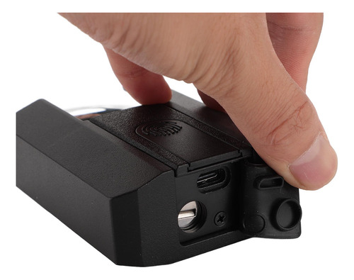 Candado Con Huella Digital Para Gimnasio, Impermeable, Larga