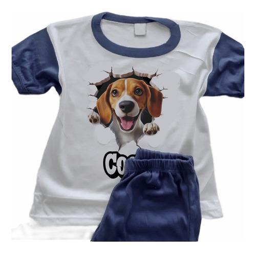 Pijamas Perro Schnauzer Infantil Personalizado Nombre 6409