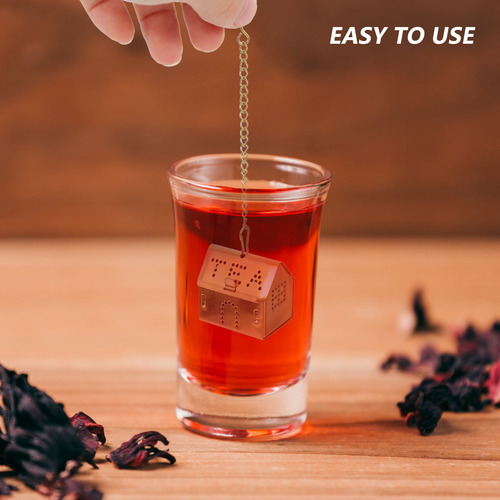 1 Juego De Colador Pequeño Con Infusor De Bolas De Té Y Cuch