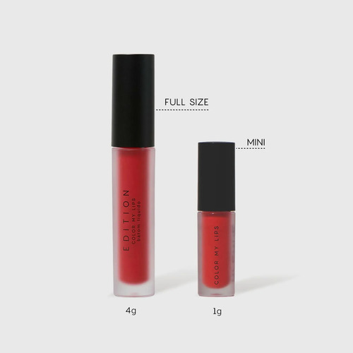 Mini Batom Líquido Matte -cor: Real Deal - Océane Edition 1g