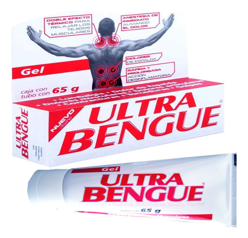 Bengue Ultra Gel Rojo  65g