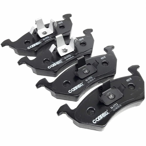 Imagen 2 de 7 de Pastillas De Freno Delantero Cobreq Vw Up! Sistema Teves