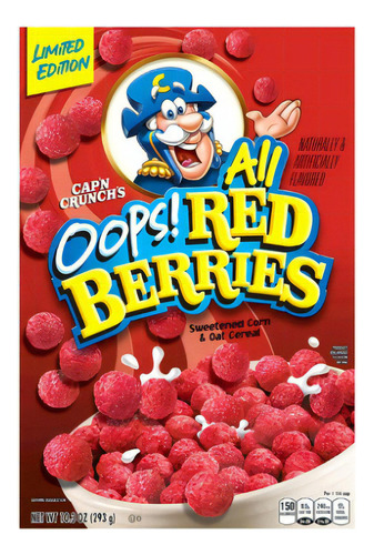 Cap'n Crunch Opps! Red Berries 293gr