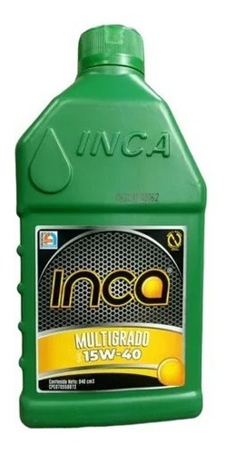 Aceite 15w40 Mineral Inca 