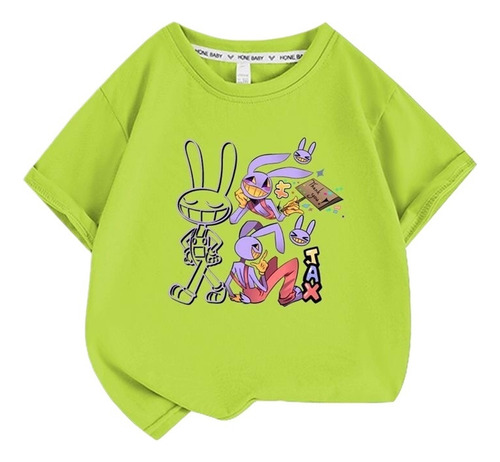 Camiseta De Algodón Con Estampado Infantil Magic Circus