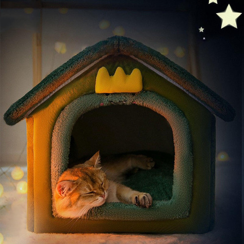 Fweaad Gatos Cama Casa Para Dormir Gatos Cueva Perrera