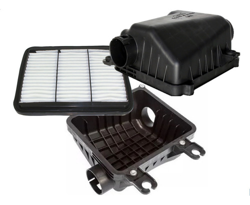 Filtro De Aire Completo Matiz 1.0 2007 Original Gm
