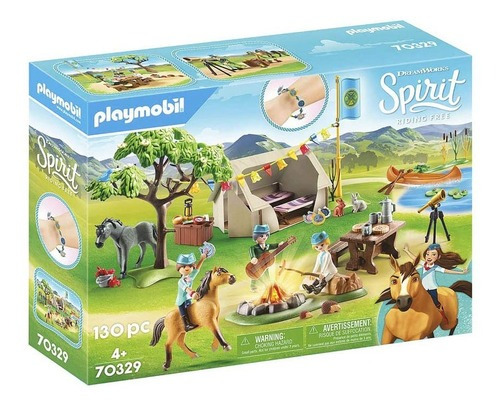 Playmobil Dreamworks Spirit Acampamento De Verão Sunny 70329