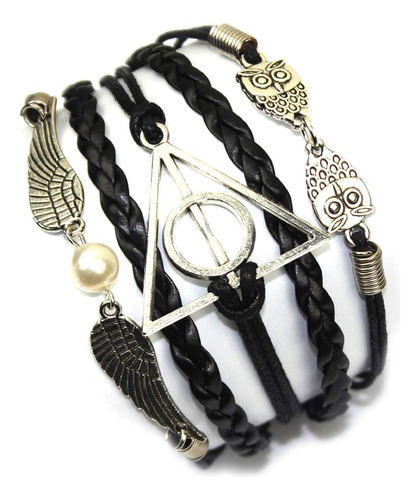 Pulsera De Harry Potter Hecha A Mano, Harry Potter De Plata 