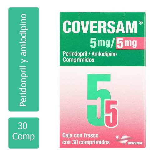 Coversam 5 Mg / 5 Mg Caja Con 30 Comprimidos