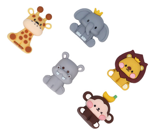 Decoración Para Tartas Con Forma De Animal De Jungle Safari,