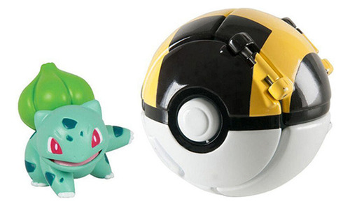 Bulbasaur Pokebola Pop Up Open Jogue E Abre Pokémon Action