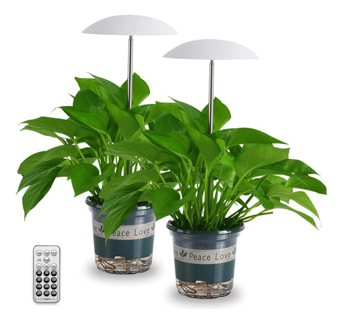 Luz De Cultivo Led For Interior Plants, Pack De 2...