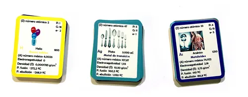 Cartas Elementos Quimicos