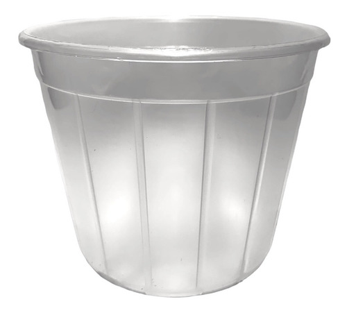 Vaso Plastico 14cm Para Orquidea Transparente Promoção Alfa