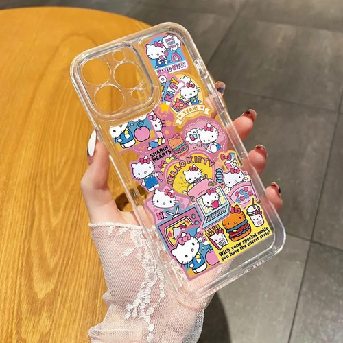 Funda De Teléfono Sanrio Hello Kitty For iPhone 15 14 13 11